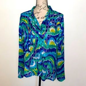 💚💙NWOT Ruby Rd. Gorgeous Sparkling Top💙💚